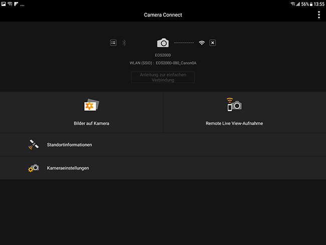 Canon Camera Connect App